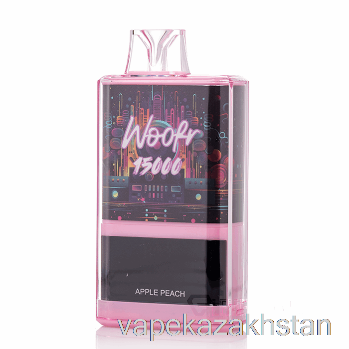 Vape Disposable WOOFR 15000 Disposable Apple Peach